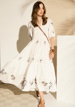 Load image into Gallery viewer, POL BOTANIST TIERED DRESS