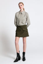 Load image into Gallery viewer, KAREN WALKER TRUE SKIRT OLIVE
