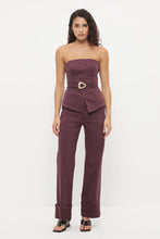 Load image into Gallery viewer, MON RENN HART CUFF JEAN DUSTY PLUM