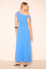 Load image into Gallery viewer, MØN RENN TULA DRESS AZUL BLUE