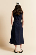 Load image into Gallery viewer, KAREN WALKER ODETTE DRESS NAVY