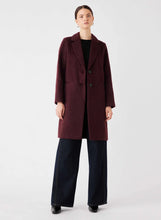 Load image into Gallery viewer, ESMAEE VENICE COAT WINE