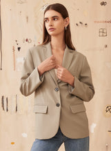 Load image into Gallery viewer, ESMAEE CHICAGO BLAZER LIGHT KHAKI
