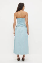 Load image into Gallery viewer, MON RENN ROCCO DRESS FRESHWATER BLUE