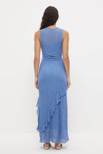 Load image into Gallery viewer, MON RENN KIRA LACE DRESS ULTRA MARINE