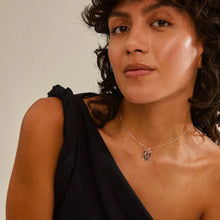 Load image into Gallery viewer, PILGRIM SILVER LOVE RECYCLED NECKLACE