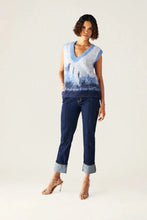 Load image into Gallery viewer, MOS THE LABEL COLETTE KNIT VEST MIDNIGHT BLUE
