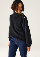 Load image into Gallery viewer, MOS THE LABEL VIVIENNE KNIT JUMPER BLACK
