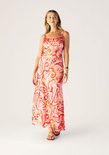 Load image into Gallery viewer, MOS SERENA PRINT STRAPPY DRESS SERENA PRINT