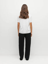 Load image into Gallery viewer, JHL BY JULIETTE HOGAN V NECK CASHMERE TEE WHITE