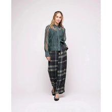 Load image into Gallery viewer, SECOND FEMALE CHECCA PANT BLACK CHECK