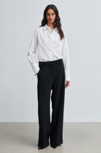 Load image into Gallery viewer, SECOND FEMALE FIQUE STRAIGHT LEG TROUSER BLACK