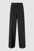 Load image into Gallery viewer, SECOND FEMALE FIQUE STRAIGHT LEG TROUSER BLACK
