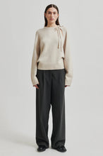 Load image into Gallery viewer, SECOND FEMALE JOLINE KNIT O NECK PUMICE STONE