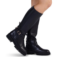 Load image into Gallery viewer, KATHRYN WILSON BRYDON BOOT BLACK CALF