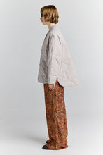 Load image into Gallery viewer, KAREN WALKER QUILTED MONOGRAM JACKET ECRU