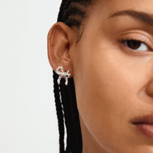 Load image into Gallery viewer, PILGRIM SILVER CASSIAN RECYCLED EARRINGS
