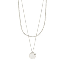 Load image into Gallery viewer, PILGRIM SILVER DECLAN RECYCLED NECKLACE 2-IN-1