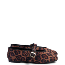 Load image into Gallery viewer, KATHRYN WILSON ISA BALLET LEOPARD SATIN