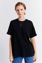 Load image into Gallery viewer, KAREN WALKER EMBROIDERED RUNAWAY GIRL CLASSIC ORGANIC COTTON TEE

