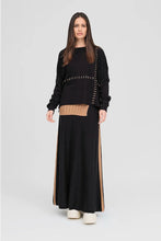 Load image into Gallery viewer, TAYLOR COMPLACENT SKIRT BLACK/TOFFEE