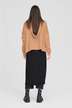 Load image into Gallery viewer, TAYLOR STITCHED LUCENT HOODIE TOFFEE/BLACK