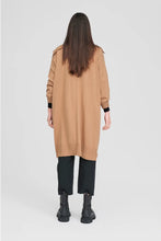 Load image into Gallery viewer, TAYLOR PINNED COAT TOFFEE
