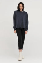 Load image into Gallery viewer, TAYLIOR SUBJECT HOODIE SMOKE/IVORY