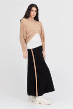Load image into Gallery viewer, TAYLOR COMPLACENT SKIRT BLACK/SAND