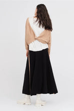 Load image into Gallery viewer, TAYLOR COMPLACENT SKIRT BLACK/SAND