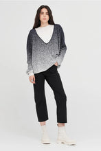 Load image into Gallery viewer, TAYLOR GRADIENT SUBMERGE SWEATER SMOKE/IVORY