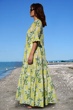 Load image into Gallery viewer, CURATE BY TRELISE COOPER AFTERNOON DELIGHT DRESS LIME
