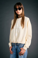 Load image into Gallery viewer, KAREN WALKER WEATHER SHOP SWEATSHIRT ECRU