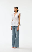 Load image into Gallery viewer, KINNEY BOBBIE TOP IVORY