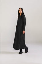 Load image into Gallery viewer, TAYLOR SKETCHBOOK DRESS BLACK/BLACK
