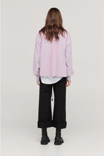 Load image into Gallery viewer, TAYLOR DIVIDED BRINK SWEATER QUARTZ