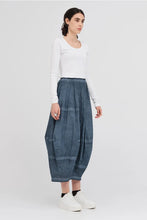Load image into Gallery viewer, TAYLOR DIFFERENCE SKIRT DIFFUSED INDIGO