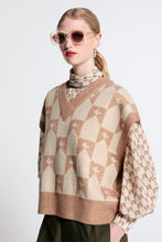 Load image into Gallery viewer, KAREN WALKER MONOGRAM CHUNKY VEST