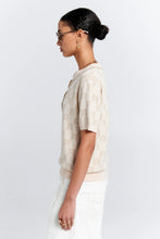 Load image into Gallery viewer, KAREN WALKER MONOGRAM KNIT POLO