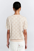 Load image into Gallery viewer, KAREN WALKER MONOGRAM KNIT POLO