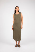 Load image into Gallery viewer, MARLOW REFLECT KNIT DRESS OLIVE
