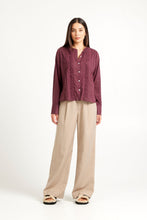 Load image into Gallery viewer, TUESDAY ACADEMY TOP SOFT MERLOT