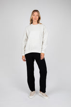 Load image into Gallery viewer, MARLOW MORNING CREW NECK SWEAT FOG MARLE