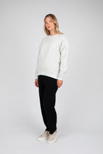 Load image into Gallery viewer, MARLOW MORNING CREW NECK SWEAT FOG MARLE