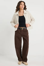 Load image into Gallery viewer, AMONG THE BRAVE ABSOLUTE PUTTY COLLARED QUILTED JACKET