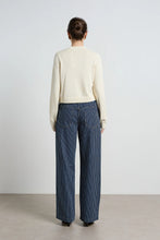 Load image into Gallery viewer, DRICOPER ALORA STRIPE DENIM LOOSE PANTS