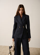 Load image into Gallery viewer, ESMAEE EDITION BLAZER INDIGO