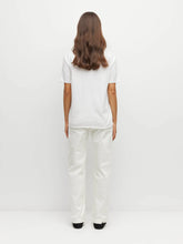 Load image into Gallery viewer, JHL BY JULIETTE HOGAN CREW CASHMERE TEE WHITE