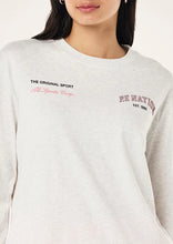 Load image into Gallery viewer, P.E NATION BASE LS TEE GREYMARLE