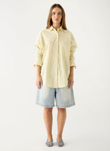 Load image into Gallery viewer, COMING SOON | ESMAEE BAYVIEW STRIPE SHIRT LEMON STRIPE